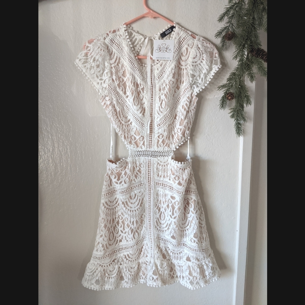 White Lace Dress